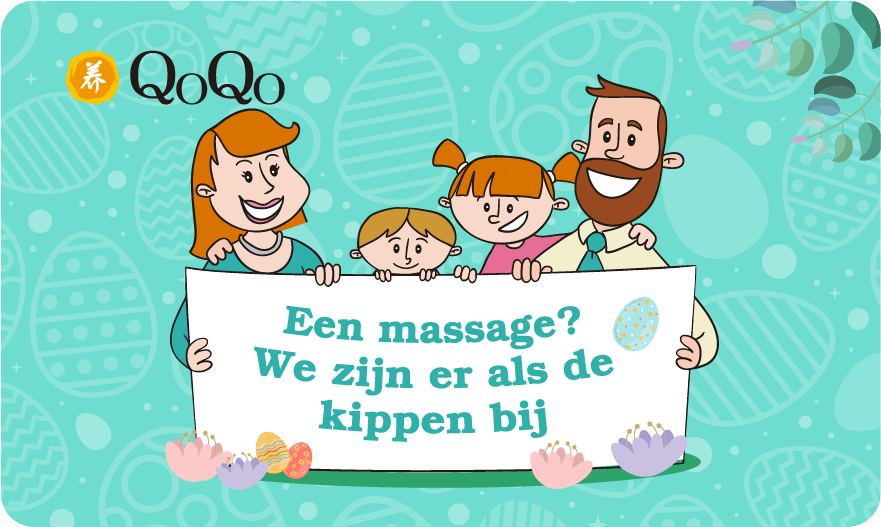 EEN MASSAGE? WIJ ZIJN ER ALS DE KIPPEN BIJ - QoQo Massage Clinics