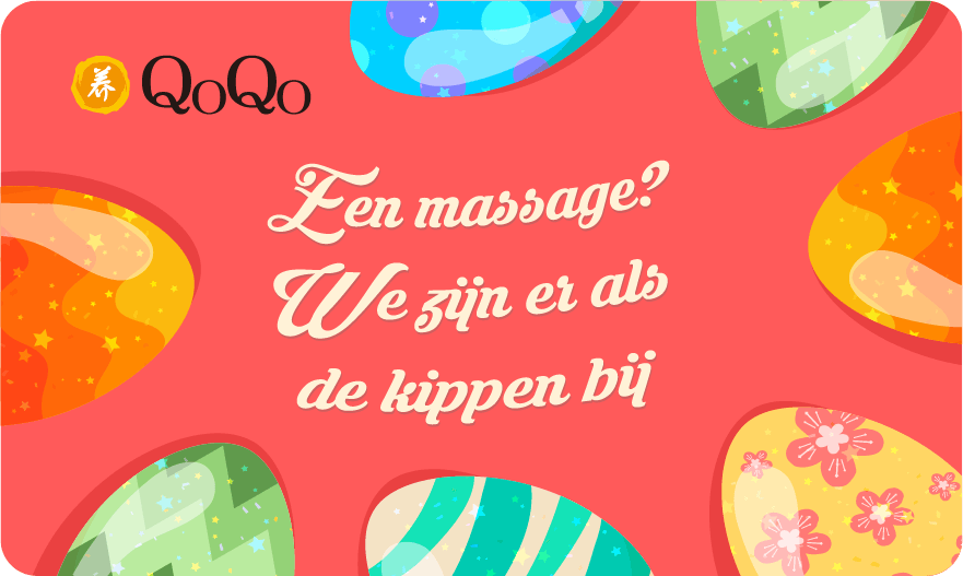 EEN MASSAGE? WIJ ZIJN ER ALS KIPPEN BIJ - QoQo Massage Clinics